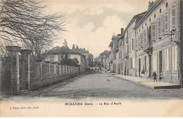 Delcampe - MIRANDE - La Rue D'Auch - Très Bon état - Mirande