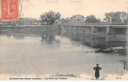 Delcampe - SAINT SEVER SUR ADOUR - Le Pont Sur L'Adour - Très Bon état - Saint Sever