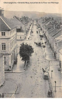 Delcampe - CHAMPAGNOLE - Grande Rue, Vue Prise De La Tour De L'Horloge - Très Bon état - Champagnole
