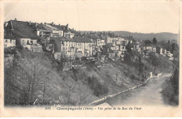 Delcampe - CHAMPAGNOLE - Vue Prise De La Rue Du Pavé - Très Bon état - Champagnole