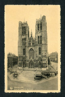 Delcampe - Belgium- Bruxelles- Eglise Sainte-Gudule/ Brussels- Sainte-Gudule Church/ Brussel- St. Gudula Kerk [CPA Postcard] Unused - Monuments