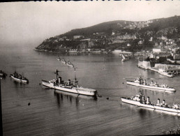 Delcampe - CPA Villefranche Sur Mer La Rade Et L'Escadre Bateaux - Villefranche-sur-Mer