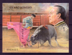 Delcampe - SPANIEN BLOCK 101 POSTFRISCH(MINT) CURRO ROMERO STIERKAMPF 2001 - Blocks & Kleinbögen