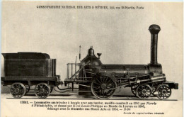 Delcampe - Paris - Conservatoire National Des Arts Et Metiers - Train - Museen