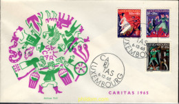 Delcampe - 770524 MNH LUXEMBURGO 1965 CARITAS. HISTORIAS POPULARES - Autres & Non Classés