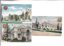 Delcampe - 3 CPA  ALASCA YUKON - Altri & Non Classificati