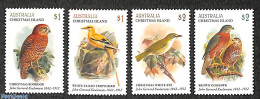 Delcampe - Christmas Islands 2018 The Art Of John Gerrard Keulemans 4v, Mint NH, Nature - Birds - Birds Of Prey - Christmas Island