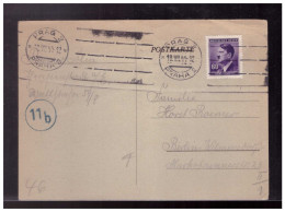Delcampe - BM (w00209) Postkarte Theresienstadt Dank Für Die Zusendung Eines Paketes , Gelaufen Prag 10.7.1944 - Covers & Documents
