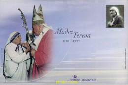 Delcampe - 770552 MNH ARGENTINA 1997 HOMENAJE A LA MADRE TERESA DE CALCUTA - Neufs