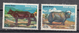 Delcampe - NEPAL, 1973,  Domestic Animals, Set 2 V,  MNH, (**) - Nepal