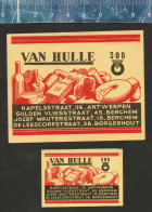 Delcampe - VAN HULLE ANTWERPEN BERCHEM BORGERHOUT (LEVENSMIDDELEN GROCERY STORE)  -  MATCHBOX LABELS BELGIUM - Zündholzschachteletiketten