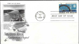 Delcampe - United States 1968  Arkansas River Navigation Channel  Mi.966 - 1961-1970