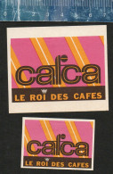 Delcampe - CAFCA LE ROI DES CAFÉS ( KOFFIE CAFÉ KAFFEE COFFEE) -  MATCHBOX LABELS BELGIUM - Zündholzschachteletiketten