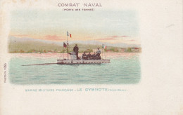 Delcampe - BATEAU DE GUERRE(SOUS MARIN) LE GYMNOTE - Unterseeboote