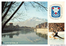 Delcampe - ARZP11-0752-JEUX OLYMPIQUES - GRENOBLE - L'ISERE ET LE MOUCHEROTTE - Olympic Games