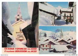 Delcampe - AONP2-0119-ITALIE - CESANA TORINESE - Torino - Fraz - Bousson - Panoramic Views