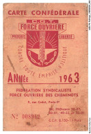 Delcampe - AOBP9-0581-POLITIQUE - Carte Confédérale - Force Ouvriere - Parteien & Wahlen