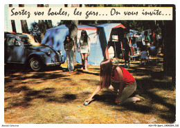 Delcampe - ASAP5-0407-SPORT - Pétanque - Joueuses - Bowls