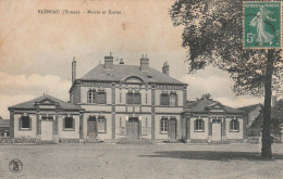 Delcampe - Bléneau (89 - Yonne ) Mairie Et Ecoles - Bleneau