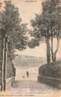Delcampe - [-5%] FRANCE - Dinard - La Malouine - Allée - Plage - Tente - Village - Chien - Animé - Carte Postale Ancienne - Dinard