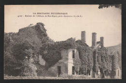 Delcampe - Environs De GOUAREC Ruines De L Abbaye De Bon Repos ( TTB état ) Gi 359 - Gouarec