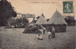 Delcampe - Carte Postale 95. Thimécourt  Près Luzarches  Moissonneurs    Très Beau Plan - Luzarches