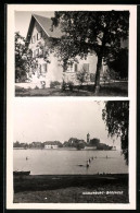 Delcampe - AK Wasserburg /Bodensee, Ortsansicht, Seeufer, Kirche - Wasserburg A. Bodensee