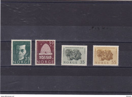 Delcampe - NORVEGE 1964  Yvert 469-470 + 471-472 NEUF** MNH Cote 4,50 Euros - Ongebruikt