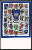 Delcampe - Oxford University, Coat Of Arms Of The Colleges Of Oxford - Schools