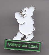 Delcampe - Pin's Villard De Lans Ours Réf 7266JL - Cities