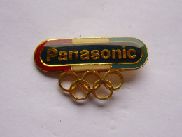 Delcampe - Pins JEUX OLYMPIQUES SPONSOR PANASONIC - Olympic Games
