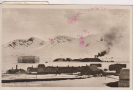 Delcampe - Norway Postcard Kingsbay Spitsbergen/Svalbard Ca Kingsbay, Ca Tromso 28.7.1957 (63943) - Forschungsstationen & Arctic Driftstationen