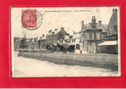 Delcampe - Port En Bessin - Quai Felix Faure - Port-en-Bessin-Huppain