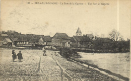 Delcampe - BRAY SUR SOMME - LE PORT DE LA GAYETTE - Bray Sur Somme