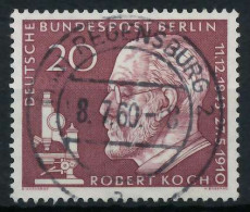 Delcampe - BERLIN 1960 Nr 191 Zentrisch Gestempelt X80F82A - Usati