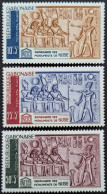 Delcampe - GABON / YT PA 19 - 21 / SAUVEGARDE MONUMENTS DE NUBIE - BAS RELIEF - PHARAON / NEUFS ** / MNH - Egyptology