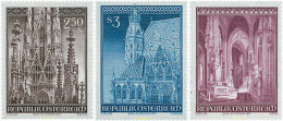 Delcampe - 120049 MNH AUSTRIA 1977 25 ANIVERSARIO DE LA REAPERTURA DE LA CATEDRAL DE SAN ETIENNE - Altri & Non Classificati
