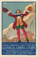 Delcampe - Pubblicità Torino - Cartolina Gianduja Atorna A Turin - C. Nicco - Marcophilia