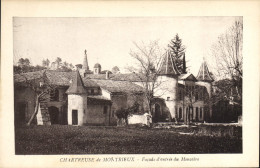 Delcampe - CPA Chartreuse De Montrieux Facade D'entree Du Monatere - Chartreuse