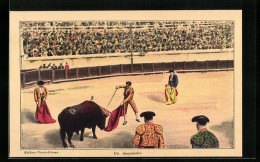Delcampe - AK Un Descabello, Stierkampf - Corrida