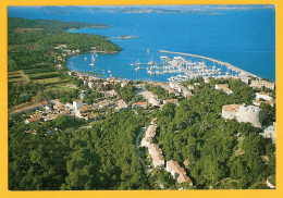 Delcampe - CPSM 83 PORQUEROLLES - Vue Aérienne - Citadelle Ste Agathe - H L M - Porquerolles