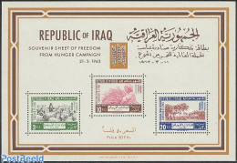 Delcampe - Iraq 1963 Freedom From Hunger S/s, Mint NH, Health - Nature - Various - Freedom From Hunger 1963 - Cattle - Trees & Fo.. - ACF - Aktion Gegen Den Hunger