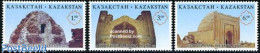 Delcampe - Kazakhstan 1996 Architecture 3v, Mint NH, Art - Architecture - Kazakhstan