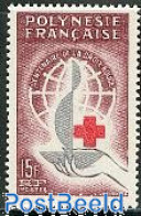 Delcampe - French Polynesia 1963 Red Cross 1v, Mint NH, Health - Red Cross - Unused Stamps