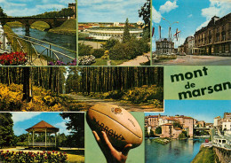 Delcampe - LANDES Mont De Marsan Pont Arenes Place Poste Parc J Rameau (scan Recto-verso) KEVREN0338 - Mont De Marsan