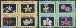 Delcampe - Philippines 1996 ASEANPEX, Orchids 8v (2x[+] Or [:::]), Mint NH, Nature - Flowers & Plants - Orchids - Filippine