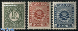 Delcampe - Denmark 1926 Stamps 75th Anniversary 3v, Mint NH - Unused Stamps