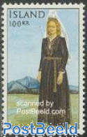 Delcampe - Iceland 1965 National Costume 1v, Mint NH, Various - Costumes - Ungebraucht