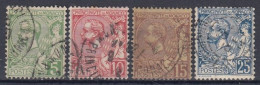 Delcampe - MONACO 22-25,used,hinged - Gebraucht