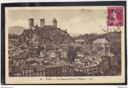 Delcampe - 0914 . FOIX . LE CHATEAU FORT ET L'EGLISE . LL . N° 67 . - Foix